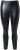 Ulla Popken Metallic Faux Leather Leggings Black - Jeans & Byxor i Stora Storlekar – Plus Size - 