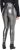 Ulla Popken Metallic Faux Leather Leggings Silver - Jeans & Byxor i Stora Storlekar – Plus Size - 
