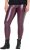 Ulla Popken Metallic Faux Leather Leggings Plum - Jeans & Byxor i Stora Storlekar – Plus Size - 