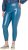 Ulla Popken Metallic Faux Leather Leggings Teal - Jeans & Byxor i Stora Storlekar – Plus Size - 