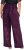 Ulla Popken Wide Leg Sequined Pants Mulberry - Jeans & Byxor i Stora Storlekar – Plus Size - 