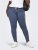 Only Carmakoma Thunder Life Skinny Fit Jeans Blue - Skinny fit - 