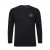 North Latitude Py Jersey O-Neck Long Sleeve Black - Långärmade T-shirts i stora storlekar - Långärmade T-shirts i stora storlekar