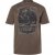 JP1880 T-Shirt Short Sleeve Alaska Dark Brown - T-shirts - Stora T-shirts - 2XL-14XL