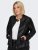 Only Carmakoma Robber Leather Jacket Black - Skinnjackor - 