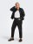 Only Carmakoma Robber Leather Jacket Black - Skinnjackor - 