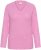Kaffe Curve Emilia Pullover Pink Power Melange - Stickade tröjor - 