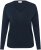 Kaffe Curve Lizzy Long Sleeve Pullover Midnight Marine - Stickade tröjor - 