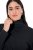 Ulla Popken Basic Long Sleeve Slim Fit Turtleneck Black - Collegetröjor & hoodies - Mjuka tröjor och hoodies i stora storlekar