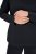 Ulla Popken Basic Long Sleeve Slim Fit Turtleneck Black - Collegetröjor & hoodies - Mjuka tröjor och hoodies i stora storlekar
