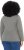 Ulla Popken Basic Long Sleeve Slim Fit Turtleneck Grey - Collegetröjor & hoodies - 