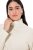 Ulla Popken Basic Long Sleeve Slim Fit Turtleneck Natural - Collegetröjor & hoodies - Mjuka tröjor och hoodies i stora storlekar
