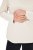 Ulla Popken Basic Long Sleeve Slim Fit Turtleneck Natural - Collegetröjor & hoodies - Mjuka tröjor och hoodies i stora storlekar