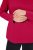 Ulla Popken Basic Long Sleeve Slim Fit Turtleneck Red - Collegetröjor & hoodies - Mjuka tröjor och hoodies i stora storlekar