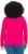 Ulla Popken Basic Long Sleeve Slim Fit Turtleneck Red Pink - Collegetröjor & hoodies - 