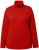 Ulla Popken Basic Long Sleeve Slim Fit Turtleneck Dark Berry - Collegetröjor & hoodies - 