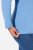 Ulla Popken Basic Long Sleeve Slim Fit Turtleneck Light Cornflower - Collegetröjor & hoodies - Mjuka tröjor och hoodies i stora storlekar