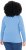 Ulla Popken Basic Long Sleeve Slim Fit Turtleneck Light Cornflower - Collegetröjor & hoodies - 