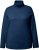 Ulla Popken Basic Long Sleeve Slim Fit Turtleneck Dark Blue - Collegetröjor & hoodies - 