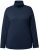 Ulla Popken Basic Long Sleeve Slim Fit Turtleneck Navy Blue - Collegetröjor & hoodies - 