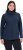 Ulla Popken Basic Long Sleeve Slim Fit Turtleneck Navy Blue - Collegetröjor & hoodies - 