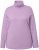 Ulla Popken Basic Long Sleeve Slim Fit Turtleneck Lavender - Collegetröjor & hoodies - 