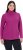Ulla Popken Basic Long Sleeve Slim Fit Turtleneck Berry - Collegetröjor & hoodies - 
