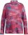 Ulla Popken Graphic Print Recycled Polyester Quick Dry Stretch Top Salsa Red - Tryckta T-shirts för dam i stora storlekar - 