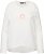 Ulla Popken Star Long Sleeve Graphic Tee Off-White - Tryckta T-shirts för dam i stora storlekar - 