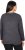 Ulla Popken Cold Dyed Sequined Heart Long Sleeve Tee Asphalt - Tryckta T-shirts för dam i stora storlekar - 