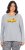 Ulla Popken Magic Feeling Long Sleeve Graphic Tee Light Grey Melange - Tryckta T-shirts för dam i stora storlekar - 
