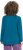 Ulla Popken Inverted Seam Long Sleeve Graphic Tee Teal - Tryckta T-shirts för dam i stora storlekar - 