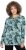 Ulla Popken Abstract Print Long Sleeve Tee Teal Green - Tryckta T-shirts för dam i stora storlekar - 