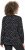 Ulla Popken Allover Printed Long Sleeve Tee Black - Tryckta T-shirts för dam i stora storlekar - 