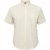 North Latitude Shirt Linen Cotton Short Sleeve Off-White - Skjortor - Stora skjortor - 2XL-8XL