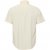 North Latitude Shirt Linen Cotton Short Sleeve Off-White - Skjortor - Stora skjortor - 2XL-8XL