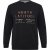 North Latitude Sweatshirt Black - Tröjor & Hoodies - Stora hoodies & tröjor - 2XL-14XL
