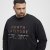 North Latitude Sweatshirt Black - Tröjor & Hoodies - Stora hoodies & tröjor - 2XL-14XL