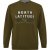 North Latitude Sweatshirt Army Green - Tröjor & hoodies - Stora hoodies & tröjor - 2XL-14XL
