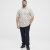 North Latitude Shirt Short Sleeve Off White - Skjortor - Stora skjortor - 2XL-8XL