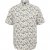 North Latitude Shirt Short Sleeve Off White - Skjortor - Stora skjortor - 2XL-8XL