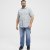 North Latitude Shirt Short Sleeve Light Blue - Skjortor - Stora skjortor - 2XL-8XL