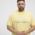 North Latitude T-Shirt Printed Short Sleeve Yellow - T-shirts - Stora T-shirts - 2XL-14XL