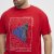 North Latitude T-Shirt Printed Short Sleeve Red - T-shirts - Stora T-shirts - 2XL-14XL