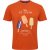 North Latitude T-Shirt Ice Cream Orange - T-shirts - Stora T-shirts - 2XL-14XL
