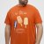 North Latitude T-Shirt Ice Cream Orange - T-shirts - Stora T-shirts - 2XL-14XL