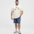 North Latitude T-Shirt Eggplant Off-White - T-shirts - Stora T-shirts - 2XL-14XL
