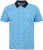North Latitude Polo Pique Printed Turquoise TALL - HERRKLÄDER MT-6XLT - Kläder för långa män