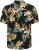 North Latitude Shirt Short Sleeve Printed Allover Black - Skjortor - Stora skjortor - 2XL-8XL