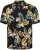 North Latitude Shirt Short Sleeve Printed Allover Black - Skjortor - Stora skjortor - 2XL-8XL